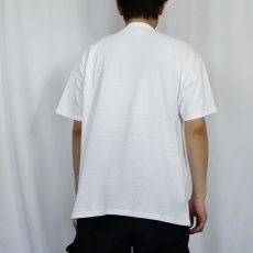 画像3: 90's Mike Scovel USA製 "I had a choice of rich or good looking!" イラストプリントTシャツ L (3)