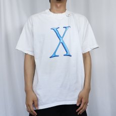 画像2: 2000's Apple "Mac OS X" プリントTシャツ L (2)