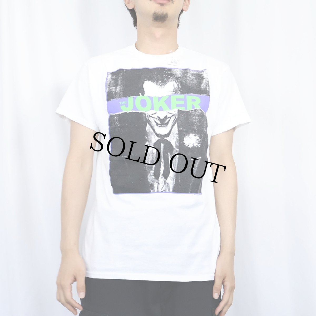 画像2: DC Comics THE JOKER キャラクタープリントTシャツ M (2)