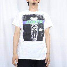 画像2: DC Comics THE JOKER キャラクタープリントTシャツ M (2)