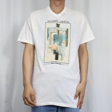 画像2: 70〜80's Michael Graves USA製 アートプリントTシャツ XL (2)