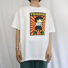 画像3: 90's TOADIES USA製 Toadies "EAT MORE TOAD" オルタナティブロックバンドTシャツ XL (3)