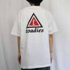 画像4: 90's TOADIES USA製 Toadies "EAT MORE TOAD" オルタナティブロックバンドTシャツ XL (4)