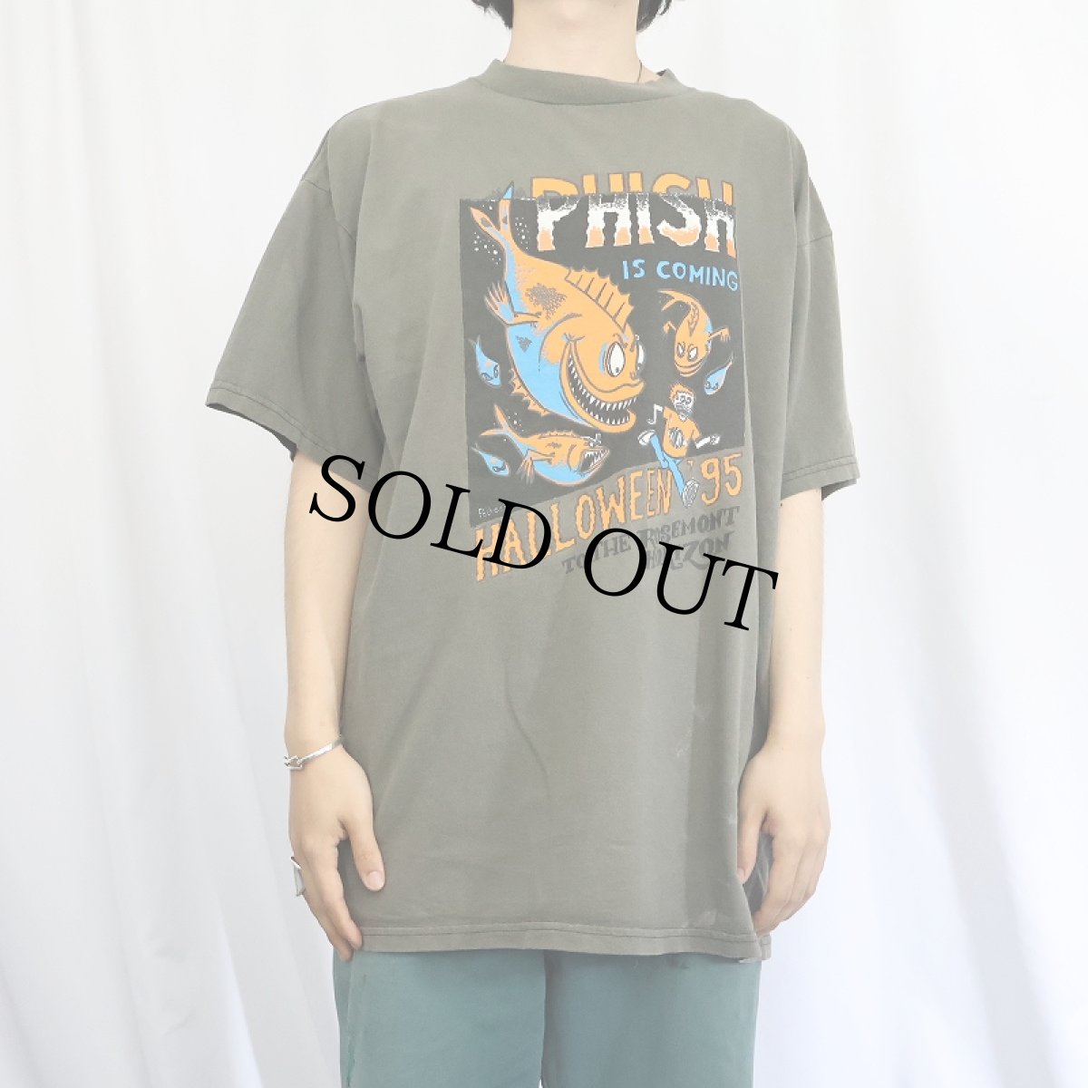 画像3: 1995 PHISH USA製 "HALLOWEEN '95" ロックバンドTシャツ XL (3)