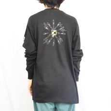 画像4: 1993 GREEN JELLY USA製 コメディロックバンドロンT BLACK XL (4)