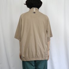 画像3: adidas ハーフジップ ポリエステルプルオーバーシャツ L (3)
