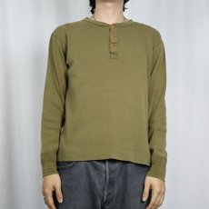画像2: 90's POLO Ralph Lauren ヘンリーネックロンT L (2)
