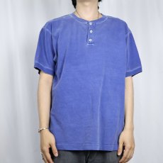 画像2: 90's GAP ヘンリーネックTシャツ  S (2)