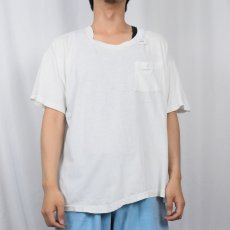 画像2: 〜90's 無地ポケットTシャツ (2)