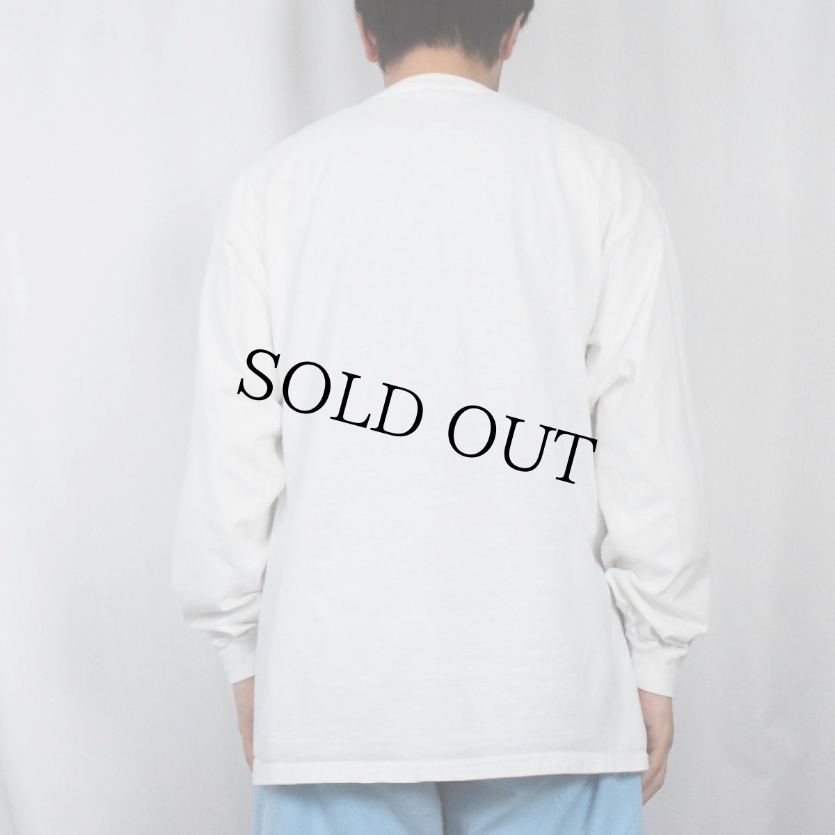 画像3: 90's Michelangelo アダムの創造 "God's Liaison" パロディプリントロンT L (3)