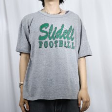 画像2: 90's RUSSELL ATHLETIC USA製 "Slidell FOOTBALL" ポリエステル×コットン プリントTシャツ XL (2)