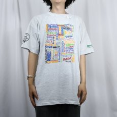 画像2: 2000's Jack Nadel "D.A.R.E." 薬物乱用防止団体プリントTシャツ XL (2)