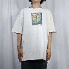 画像2: 90's Lucy Larcom "He who plants a tree, plants a hope." 作家プリントTシャツ XXL (2)