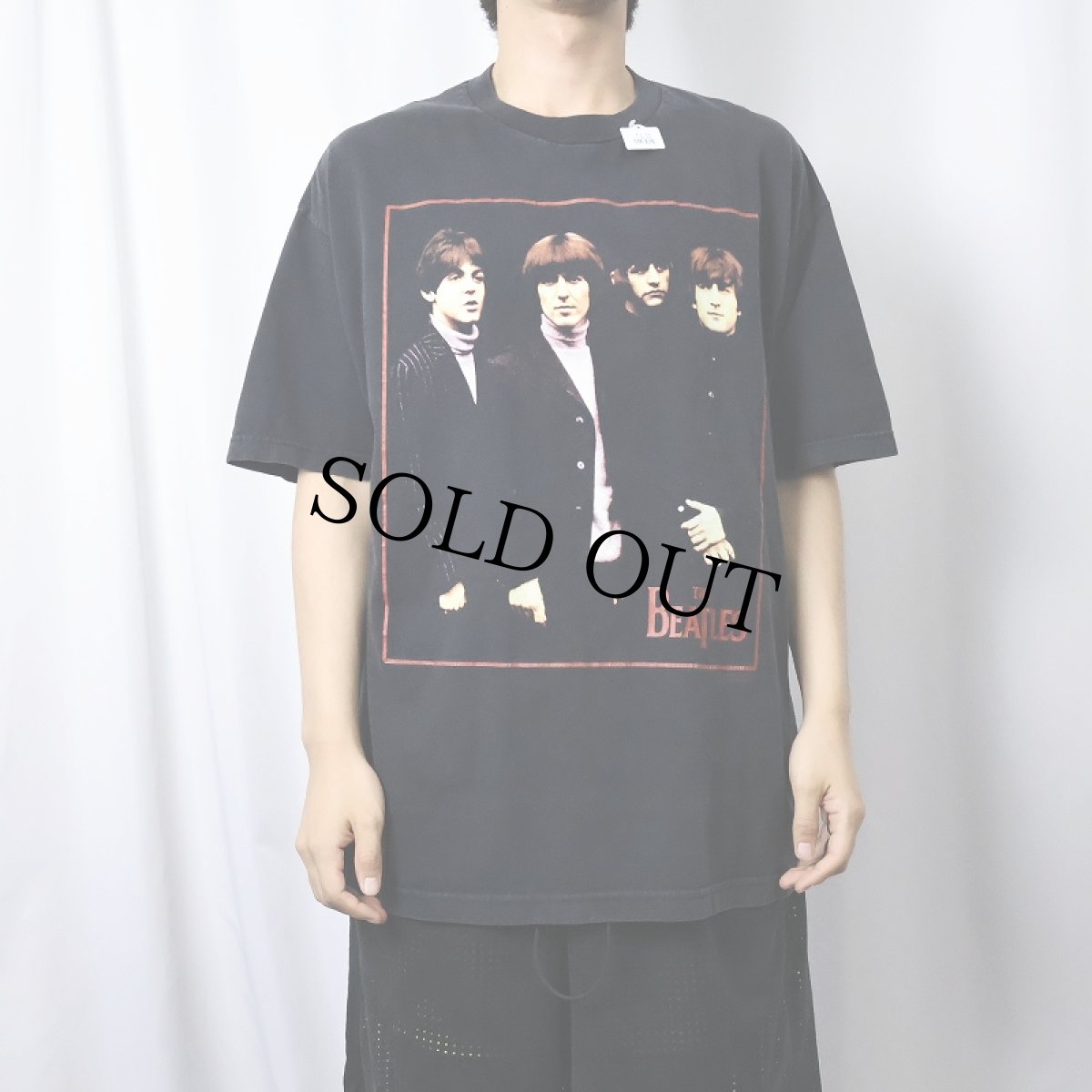 画像2: 2003 THE BEATLES ロックバンドTシャツ BLACK XL (2)