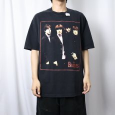 画像2: 2003 THE BEATLES ロックバンドTシャツ BLACK XL (2)