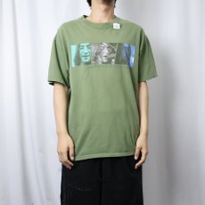 画像2: 90's JOHN LENNON ミュージシャンプリントTシャツ L (2)