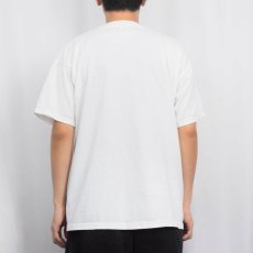 画像3: 90's USA製 "SIGNS of the TIMES" ピースマークプリントTシャツ XL (3)