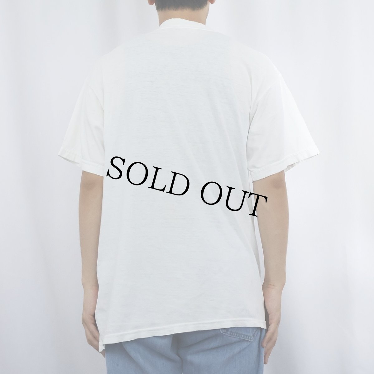 画像3: 90's〜 Dilbert "THE NETWORK IS DOWN!" シュールイラストプリントTシャツ (3)