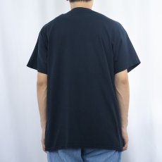 画像3: 2000's Emiliano Zapata 革命家プリントTシャツ BLACK L (3)