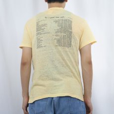 画像4: 80's USA製 "For a good time" イラストプリントTシャツ M (4)