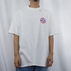 画像3: 90's  Adolph Kiefer & Associates 水着ブランド プリントTシャツ XL (3)