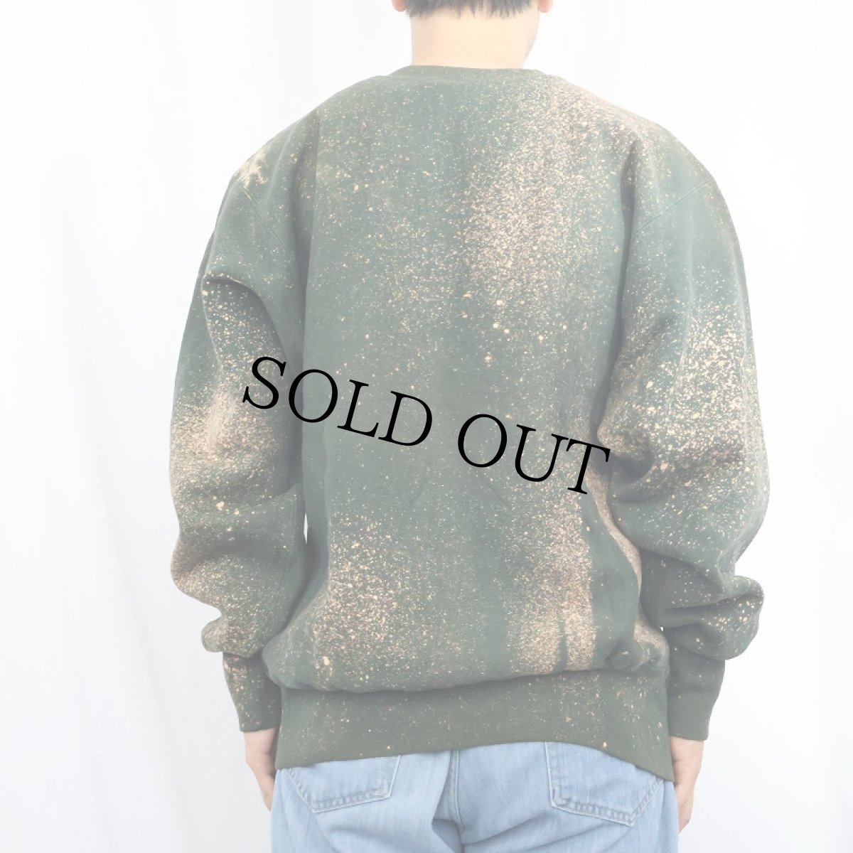 画像3: 90's Champion REVERSE WEAVE USA製 ブリーチ加工 目付きスウェット XL (3)