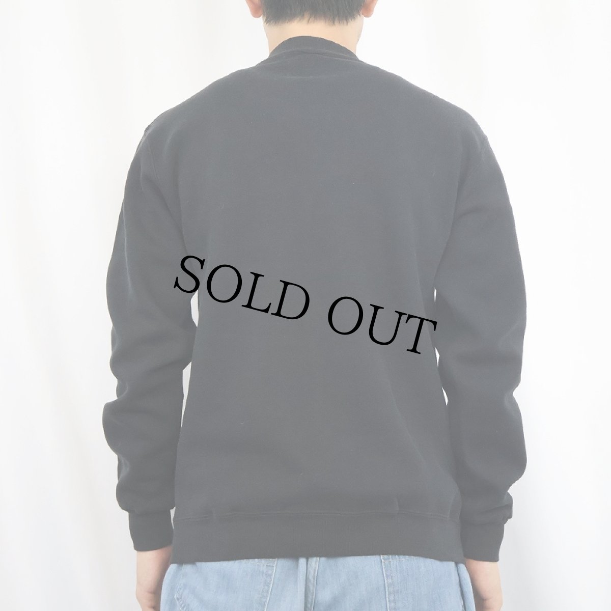 画像3: 90's RUSSELL ATHLETIC USA製 "INGOMAR GIRLS BASKETBALL" 前V プリントスウェット BLACK M (3)