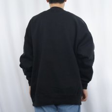 画像3: 90's RUSSELL ATHLETIC USA製 HIGH COTTON "FRIDLEY TIGERS" 前V プリントスウェット BLACK XXL (3)
