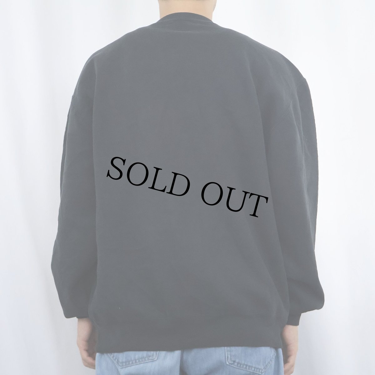 画像3: 90's RUSSELL ATHLETIC USA製 "R. NELSON SNIDER HIGH SCHOOL" 前V プリントスウェット BLACK XL (3)