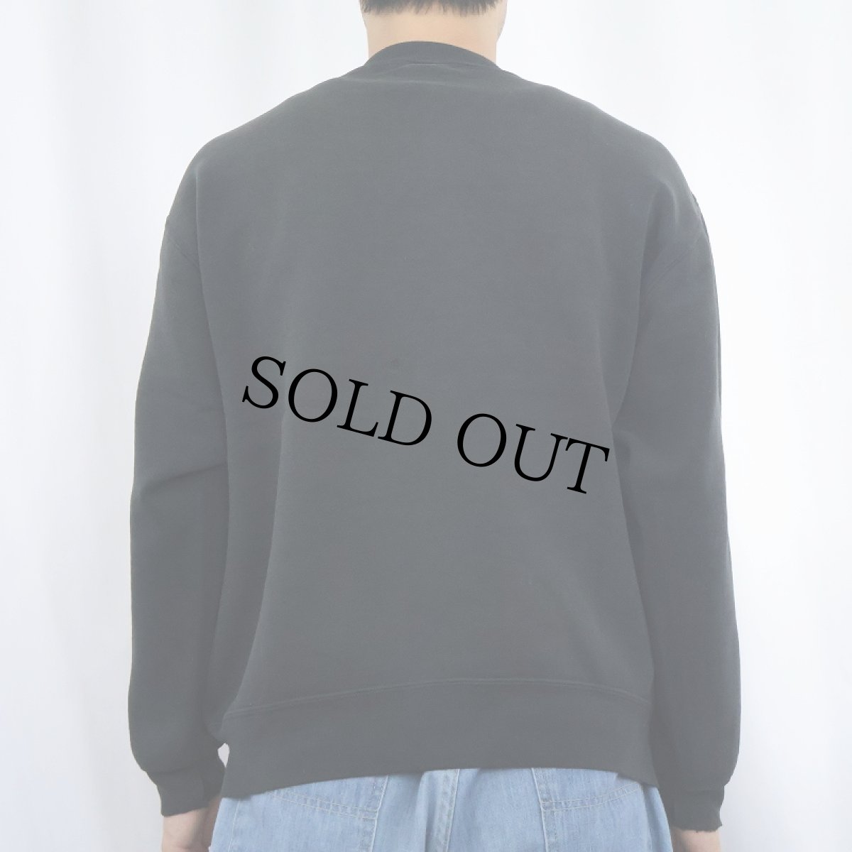 画像3: 90's RUSSELL ATHLETIC USA製 "ALL SAINTS SCHOOL" 前V プリントスウェット BLACK (3)