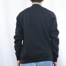 画像3: 80's RUSSELL ATHLETIC USA製 "CAROLINA" 前V プリントスウェット BLACK L (3)