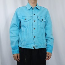 画像2: 90's Levi's 70506 USA製 後染めデニムジャケット L (2)