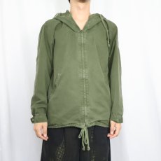 画像2: 90's r-collection "Aquatx" コットンアノラックパーカー S (2)