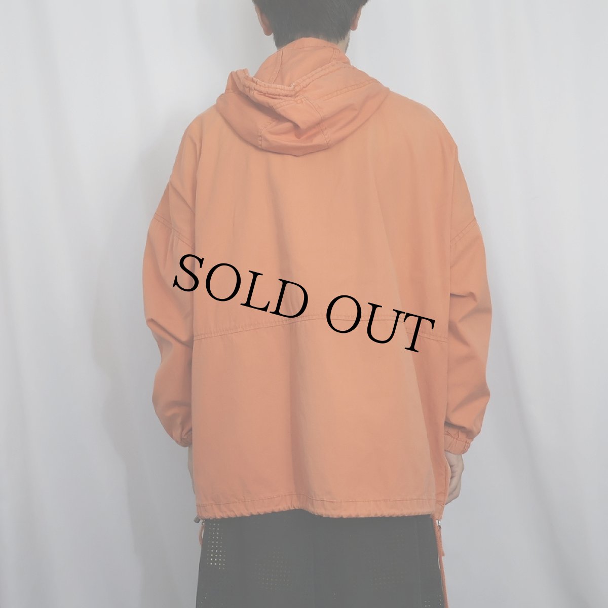 画像3: 90's SUBWAY コットンアノラックパーカー M (3)