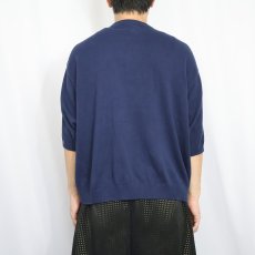 画像3: 80's PENDLETON USA製 無地半袖ニット 3X (3)