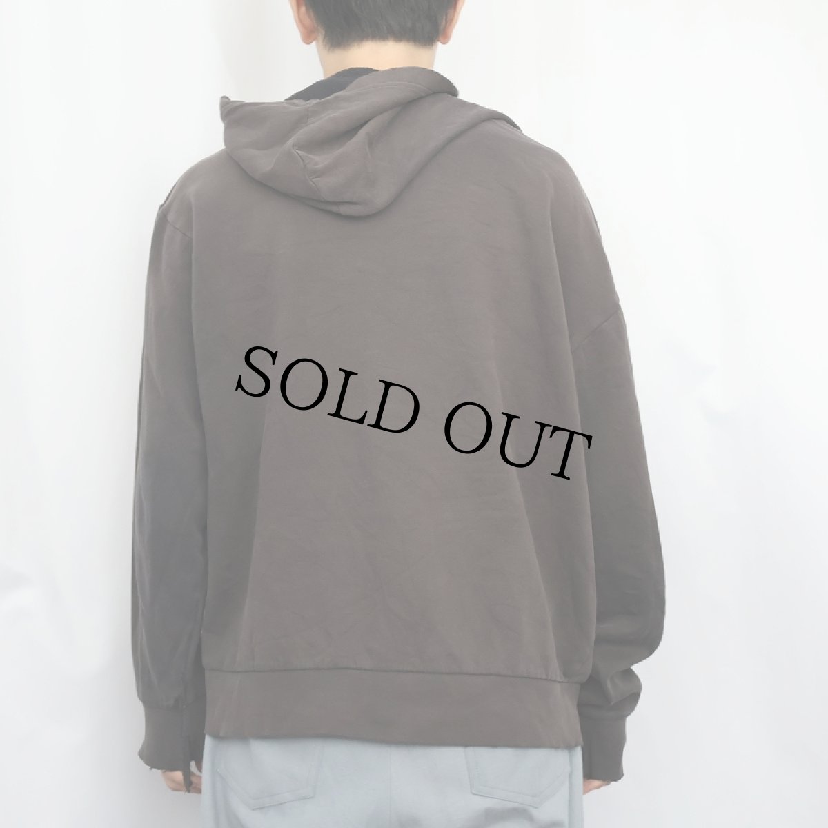 画像3: NIKE ロゴプリント スウェットフーディー BLACK L (3)