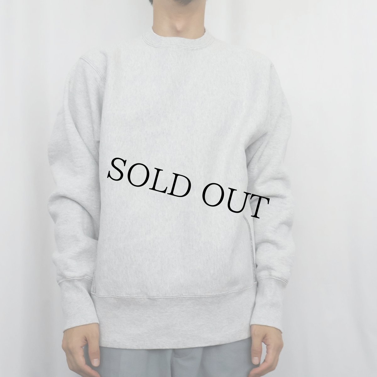 画像2: 90's CAMBER USA製 無地スウェット M (2)