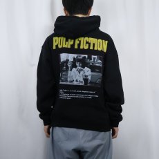 画像3: PULP FICTION クライム映画 プリントスウェットフーディ M (3)