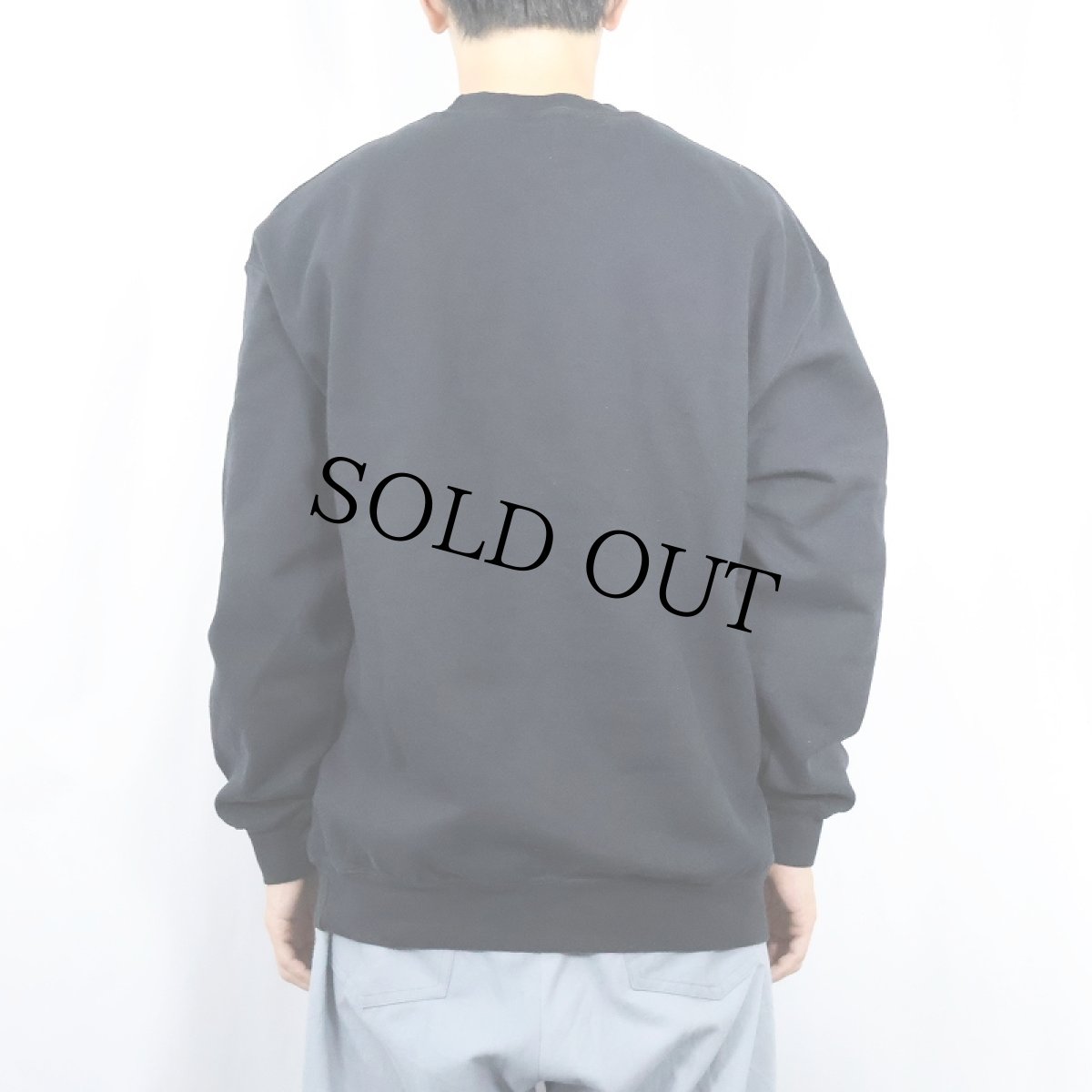 画像3: 骨格標本 プリントスウェット BLACK (3)