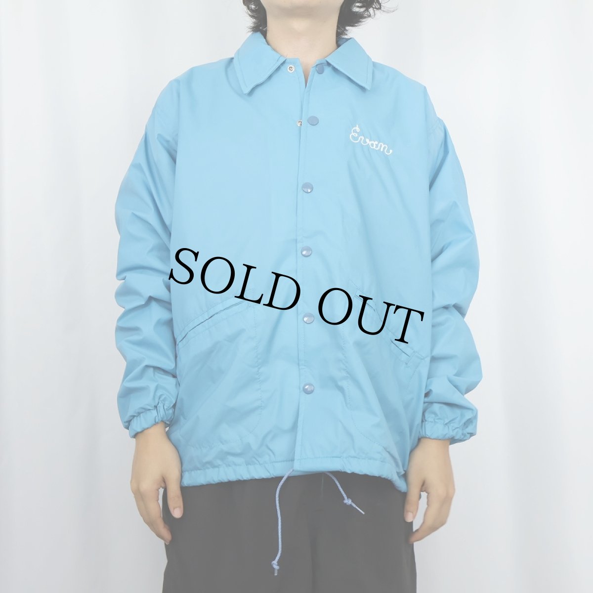 画像3: 70〜80's WEST WIND "Pemberton Twp Lifeguard" チェーン刺繍 コーチジャケット M (3)