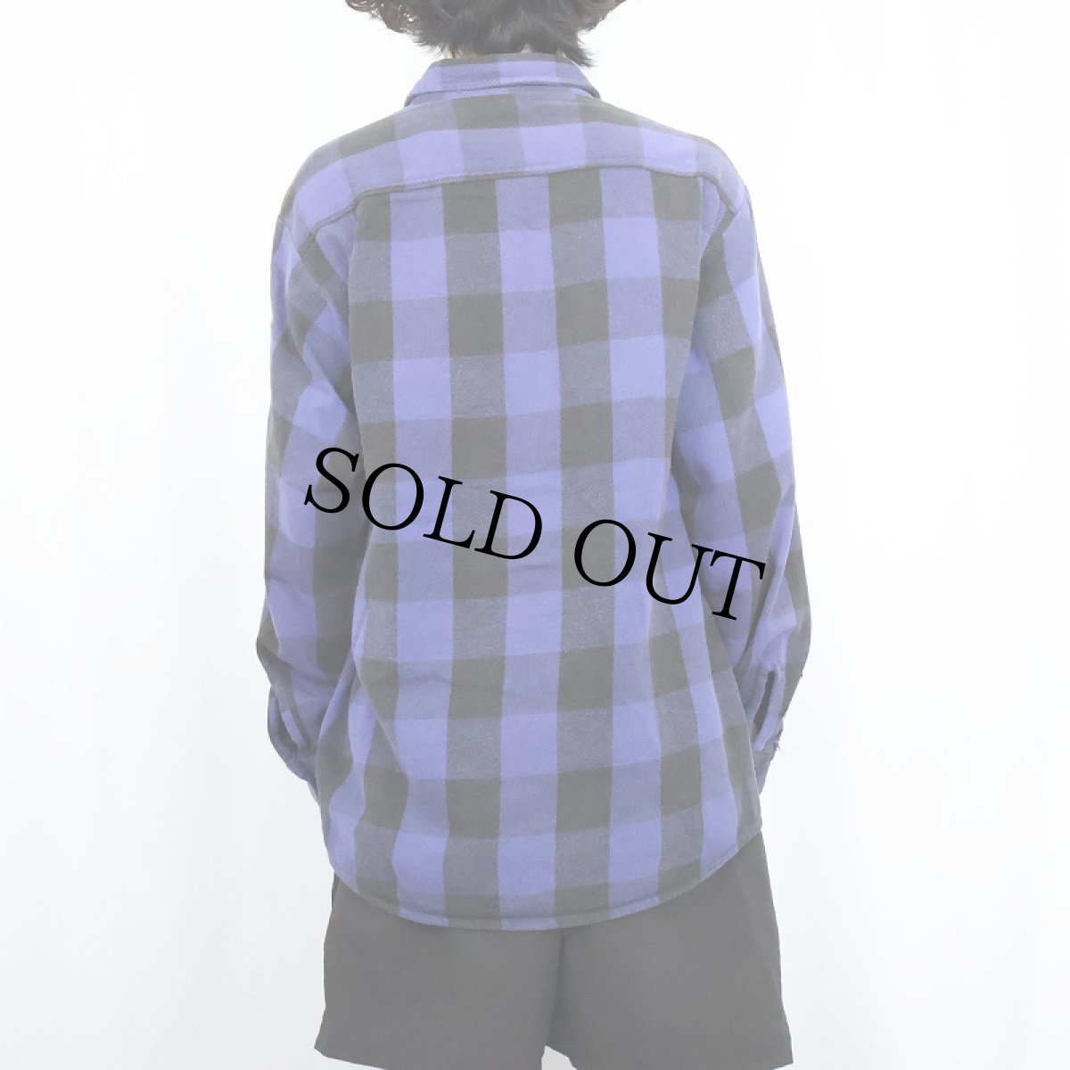 画像3: 80〜90's Workn'Sport USA製 バッファローチェック柄 ヘビーネルシャツ (3)