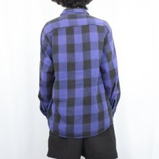 画像3: 80〜90's Workn'Sport USA製 バッファローチェック柄 ヘビーネルシャツ (3)