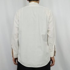 画像3: 60's マチ付き コットンシャツ (3)