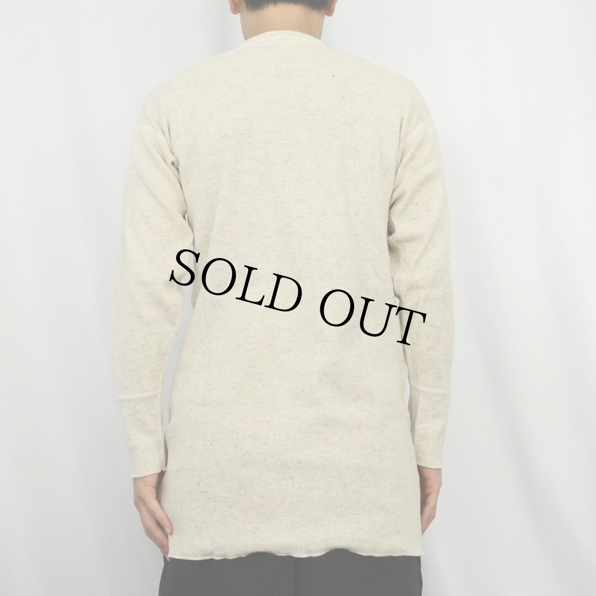 画像3: 50's BODYGARD ウール×コットンアンダーシャツ SIZE40 (3)