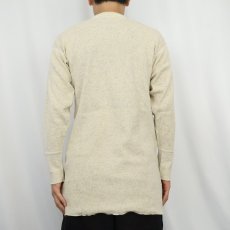 画像3: 50's BODYGARD ウール×コットンアンダーシャツ SIZE40 (3)