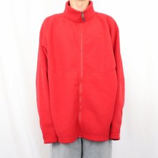 画像2: 2000's NIKE ACG ロゴ刺繍 フリースジャケット XXL (2)