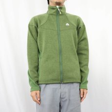 画像2: NIKE ACG ロゴ刺繍 ポリエステル×アクリルジップジャケット M (2)