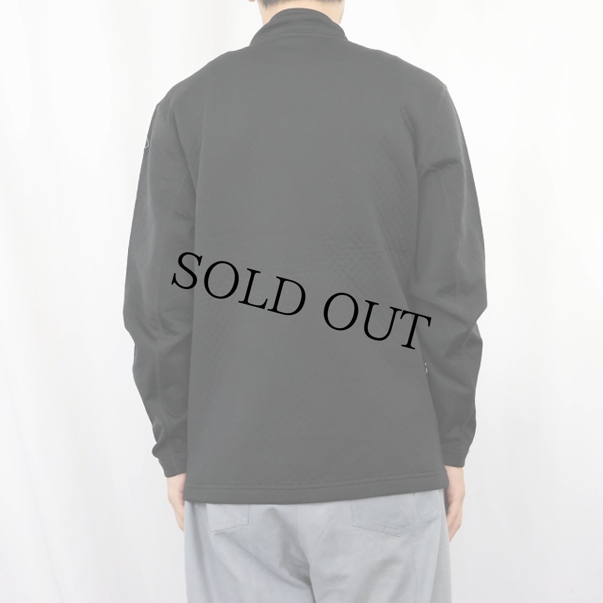 画像3: NIKE ACG "sphere" ロゴ刺繍 ポリエステル×ポリウレタンジップジャケット BLACK M (3)