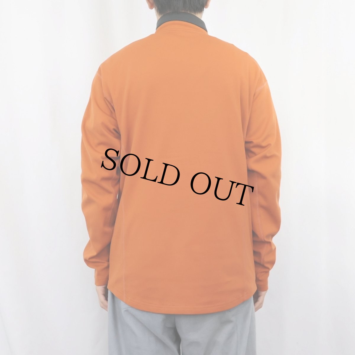 画像3: NIKE ACG ロゴプリント ハーフジップポリエステルプルオーバー L (3)