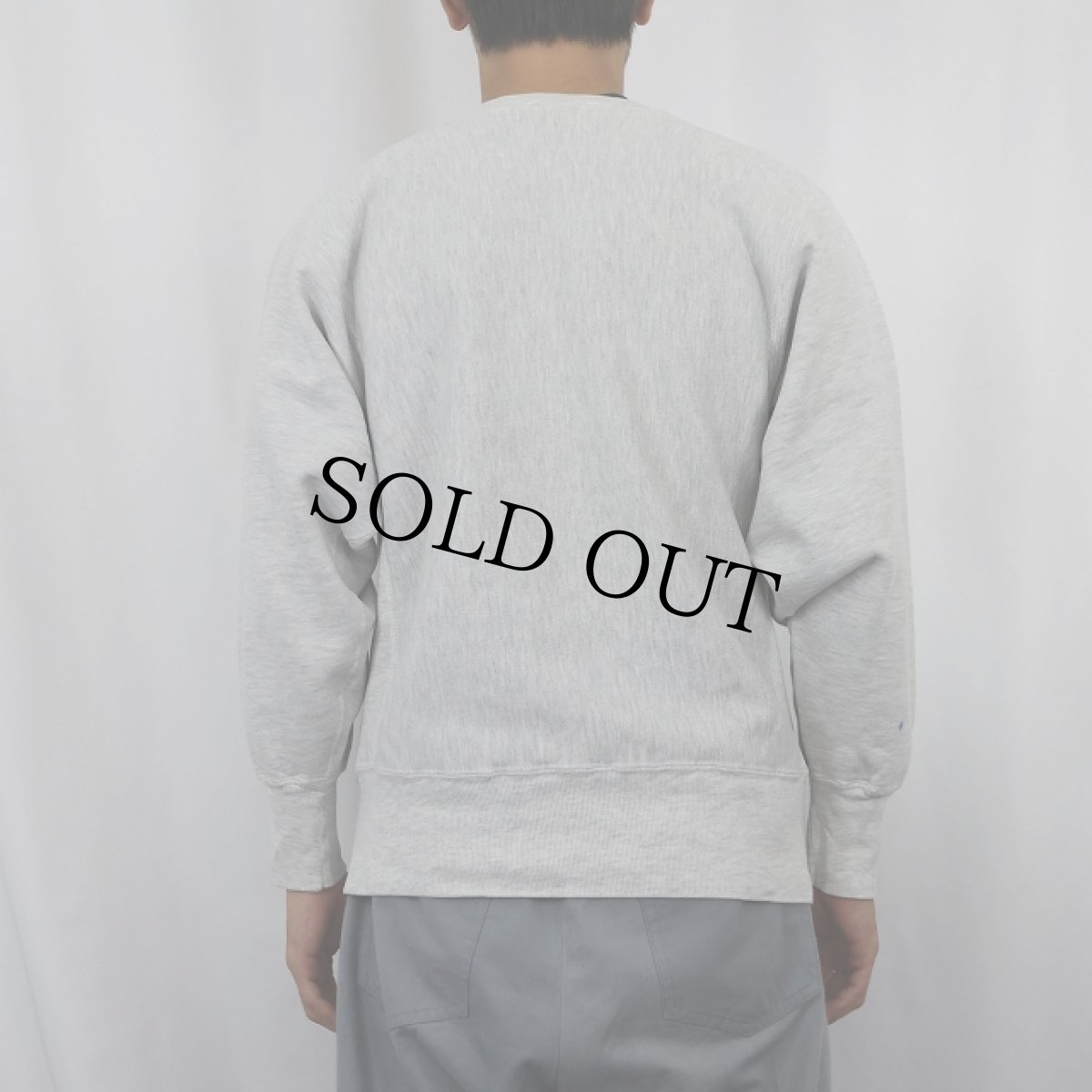 画像3: 90’s Champion REVERSE WEAVE "MICHIGAN" プリントスウェット M (3)